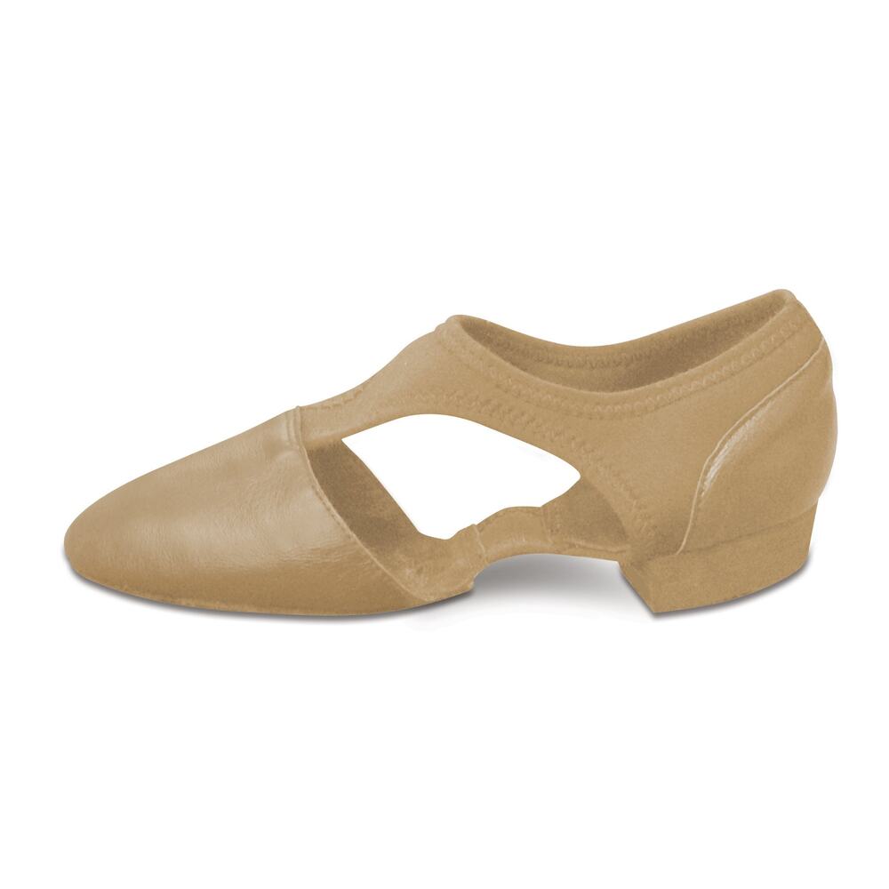 New Pedini by DanzNMotion 6545 Leather teaching Sandal Jazz Tan 4M